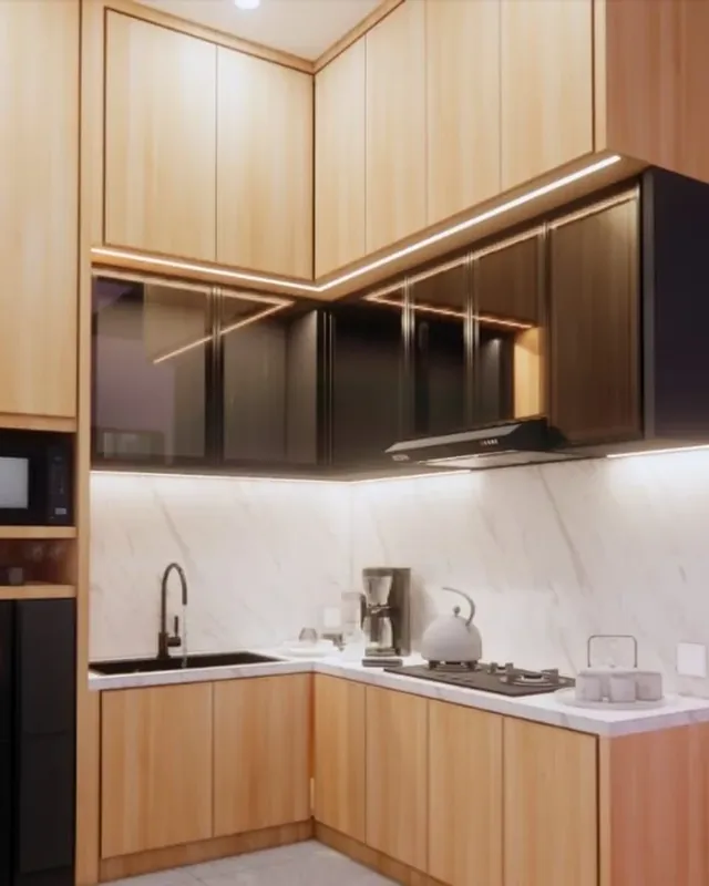 Minimalist Clean Kitchen